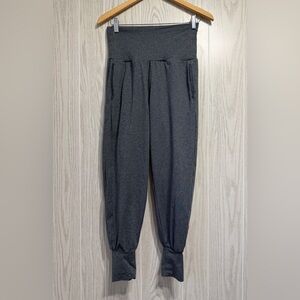 Aerie High Waist Soft Jogger Pants S/P Gray EUC